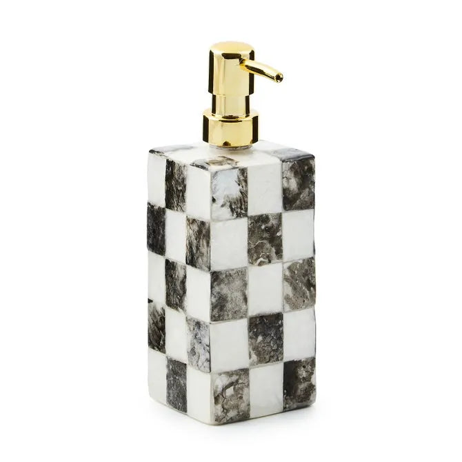 Courtly Check Capiz Soap Pump
