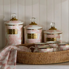 Rosy English Garden Medium Canister