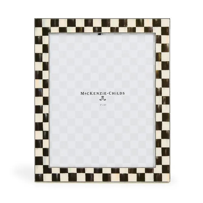 Courtly Check Silver Plated 8" x 10" Frame