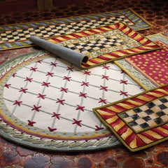 Courtly Check Purple & Green 2'6" x 8' Runner