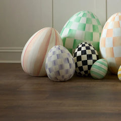 Violet Check Small Egg