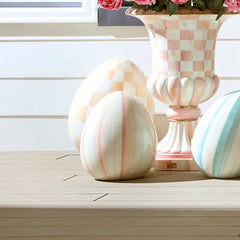 Rosy Stripe Medium Egg