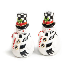 Nostalgia Snowman Salt & Pepper Set
