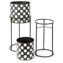 Check It Out Planters, Set of 2