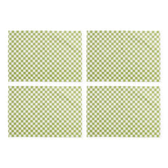 Green Check Placemat, Set of 4