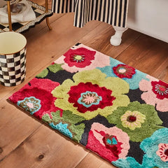 Always Flowers Bath Rug