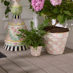 Courtly Check Small Garden Pot