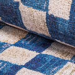 Truly Royal Check 2'6" x 10' Washable Runner