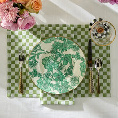 Emerald English Garden Dinner Plate
