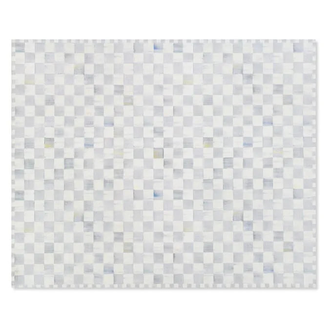 Sterling Checkered 8' x 10' Washable Rug
