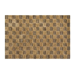 Cocoa Checkerboard 2'3" x 3'9" Rug