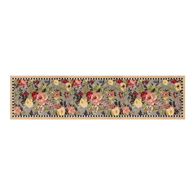 Tudor Rose 2'6" x 10' Washable Runner