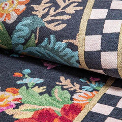 Flower Market 8' x 10' Washable Rug