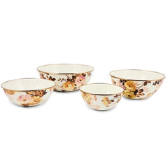 Wild Rose White Medium Everyday Bowl