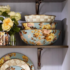 Wild Rose Slate Extra Large Everyday Bowl