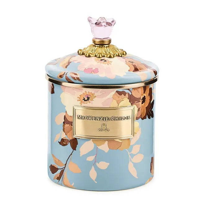 Wild Rose Slate Small Canister