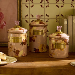 Wild Rose Mauve Medium Canister